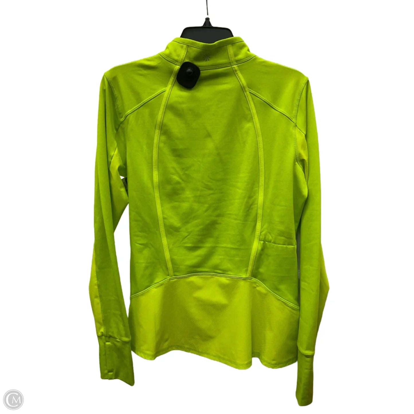 Athletic Jacket By Athleta In Yellow, Size: M