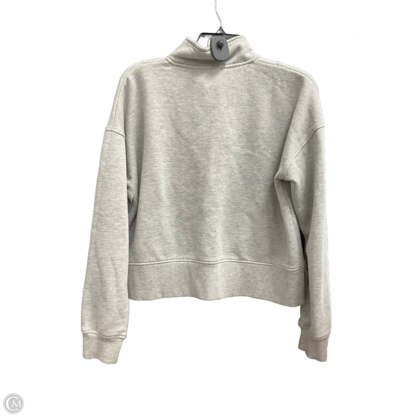 Top Long Sleeve By Chicka-d In Grey, Size: M