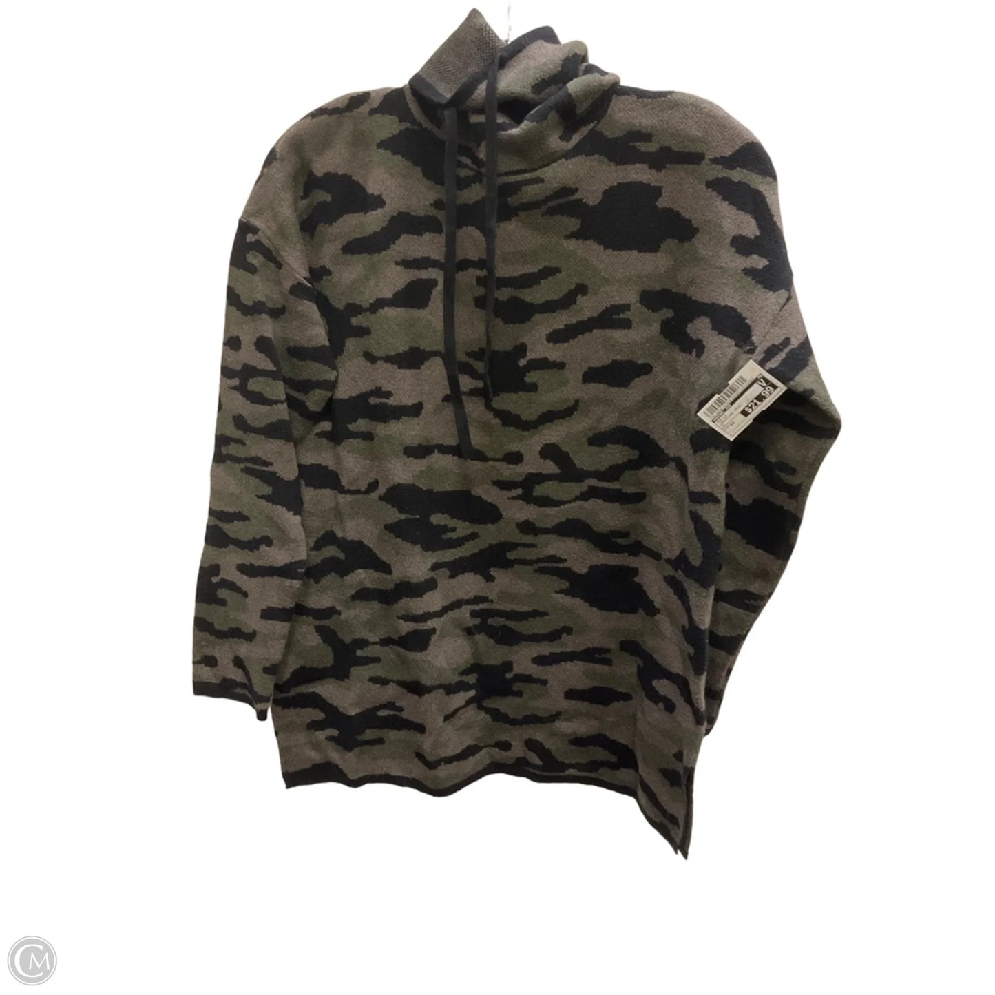 Top Long Sleeve By Rachel Zoe In Camouflage Print, Size: Xs