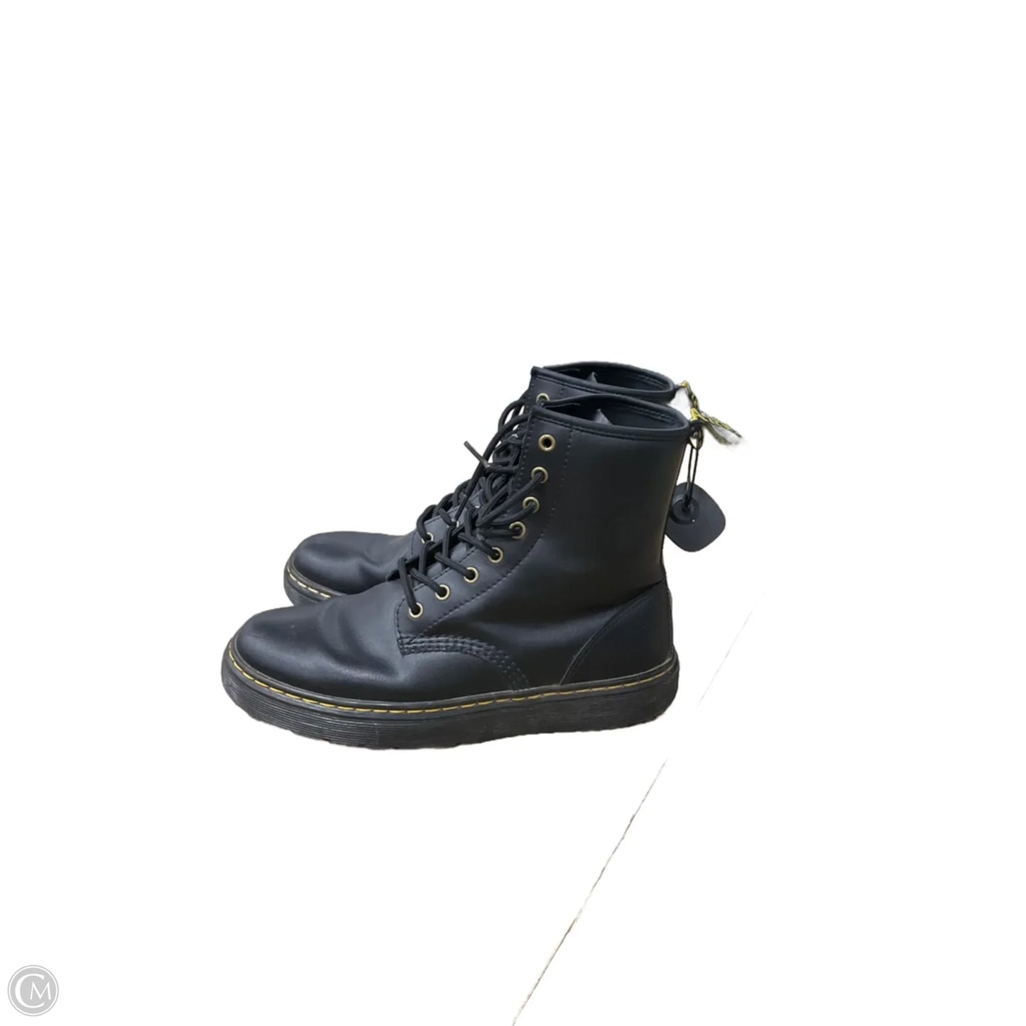 Boots Combat By Dr Martens In Black, Size: 9