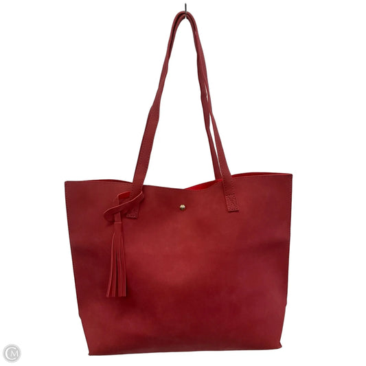 Tote By Clothes Mentor, Size: Large