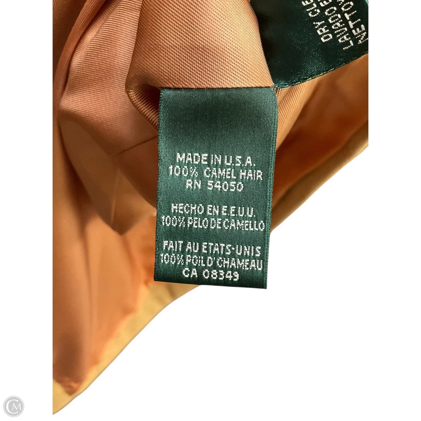 Blazer By Lauren By Ralph Lauren In Tan, Size: 4