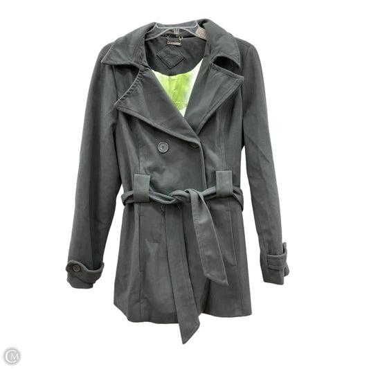Coat Peacoat By Jou Jou In Grey, Size: Xl