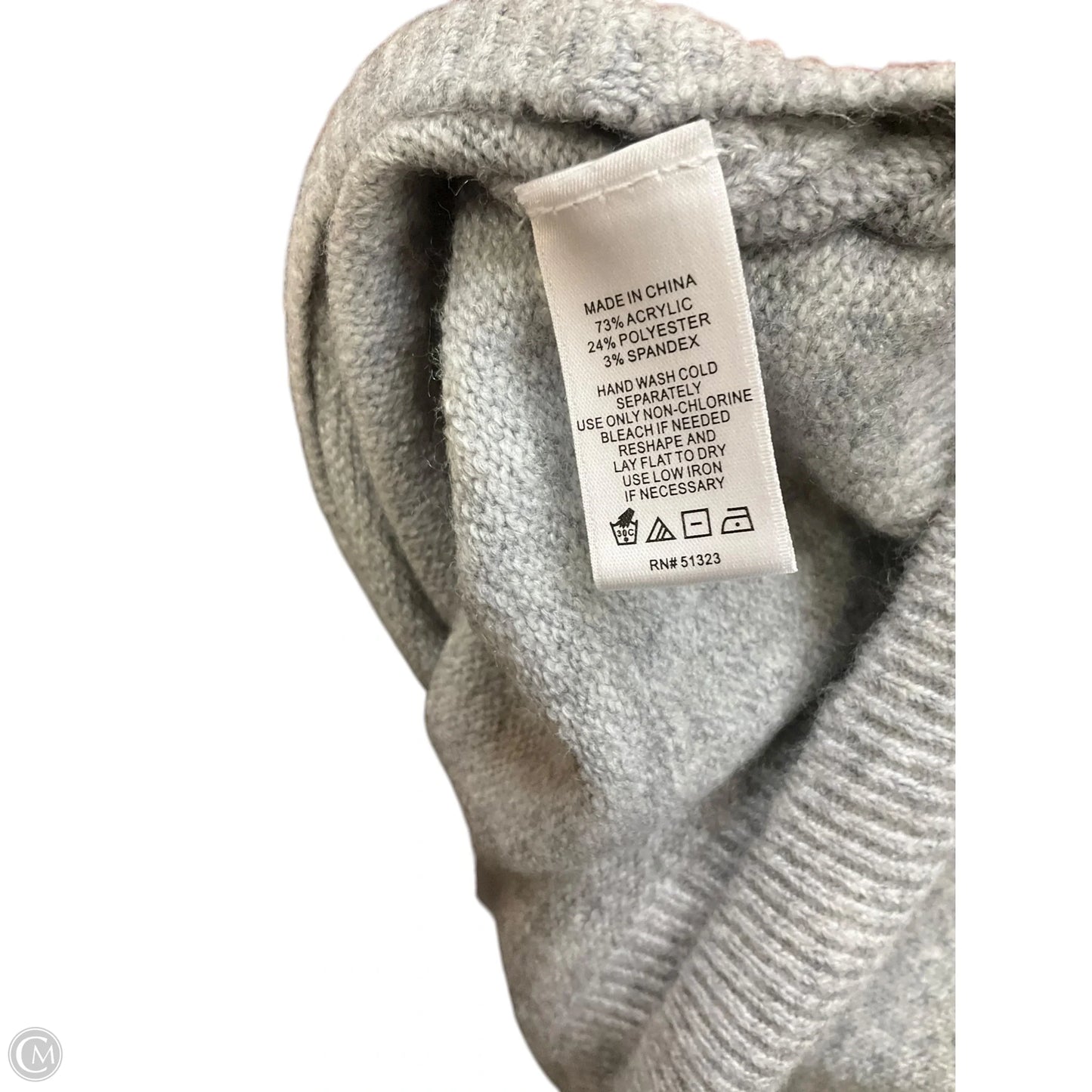 Sweater By Cece In Grey, Size: S