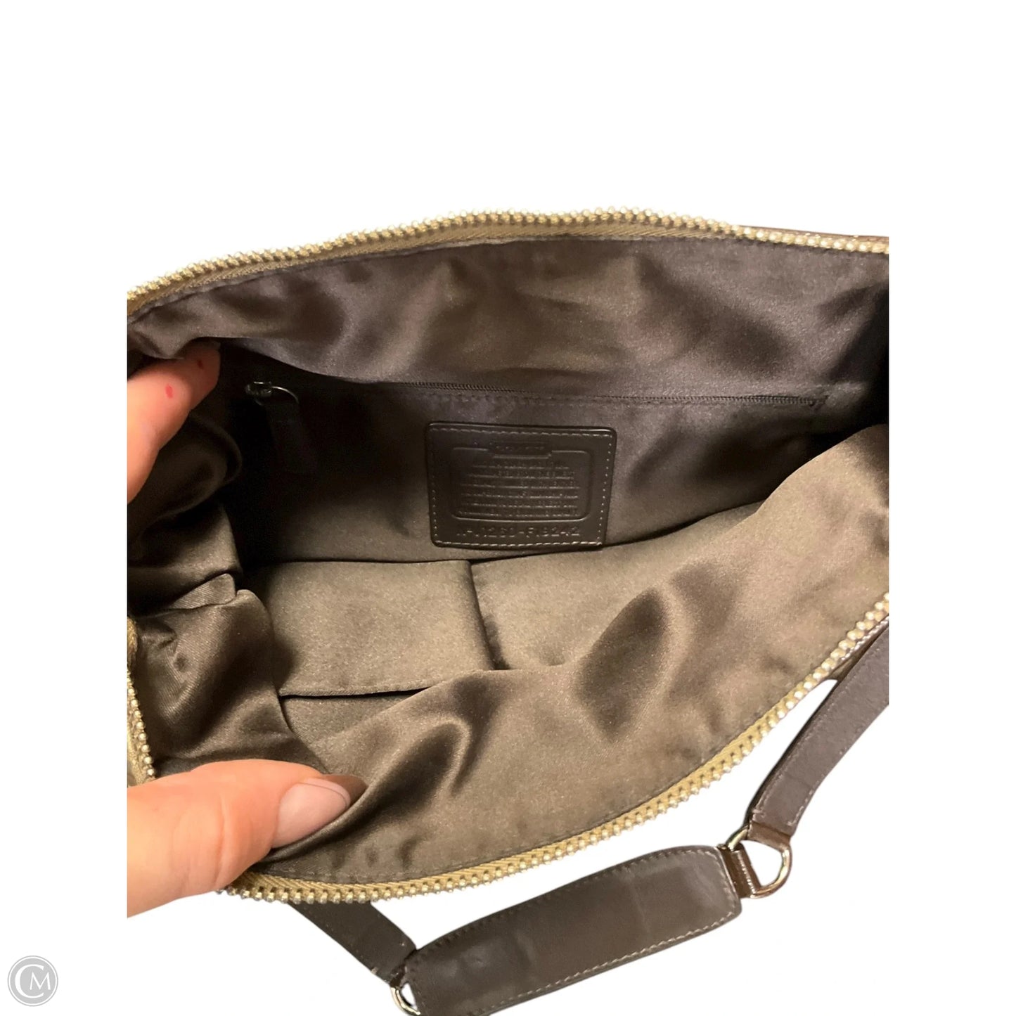 Handbag Designer By Coach, Size: Medium