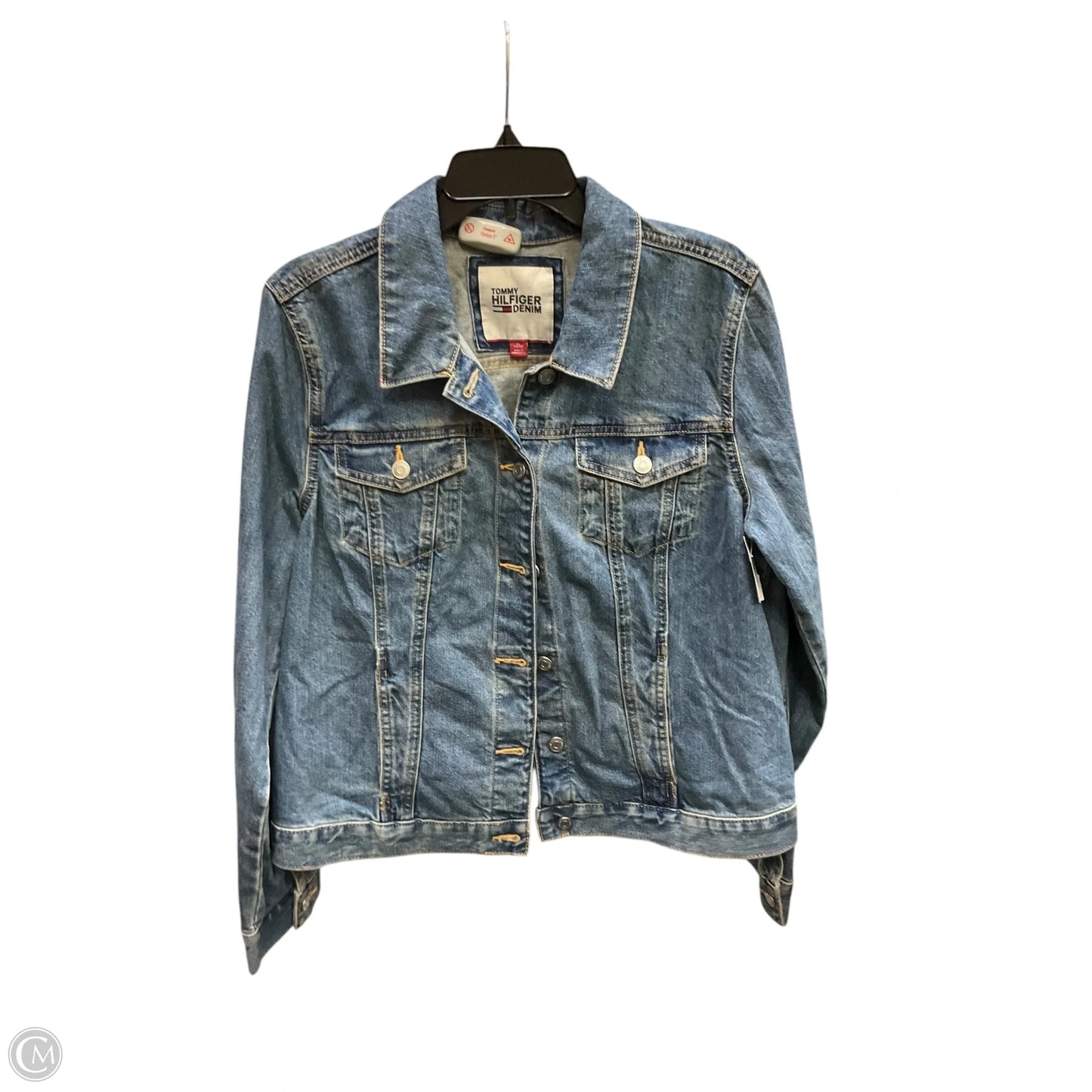 Jacket Denim By Tommy Hilfiger In Blue, Size: Xl