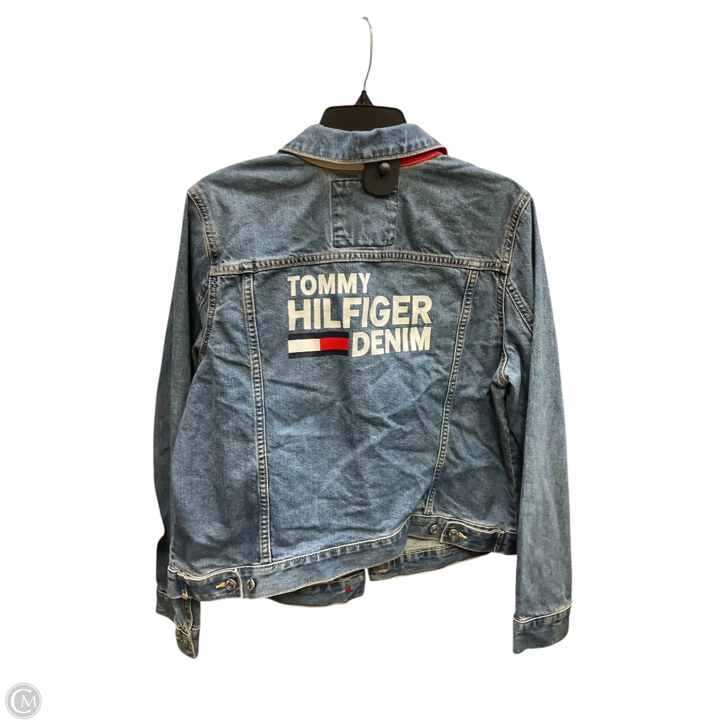 Jacket Denim By Tommy Hilfiger In Blue, Size: Xl