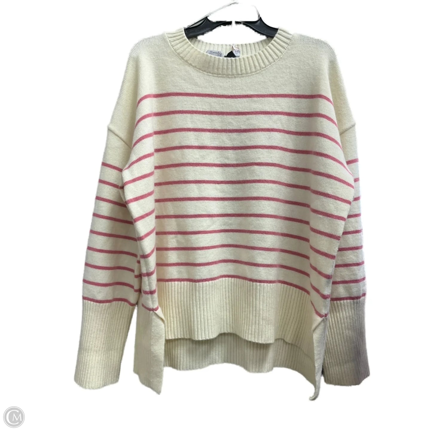 Sweater By Grace + Karma In Striped Pattern, Size: 1x