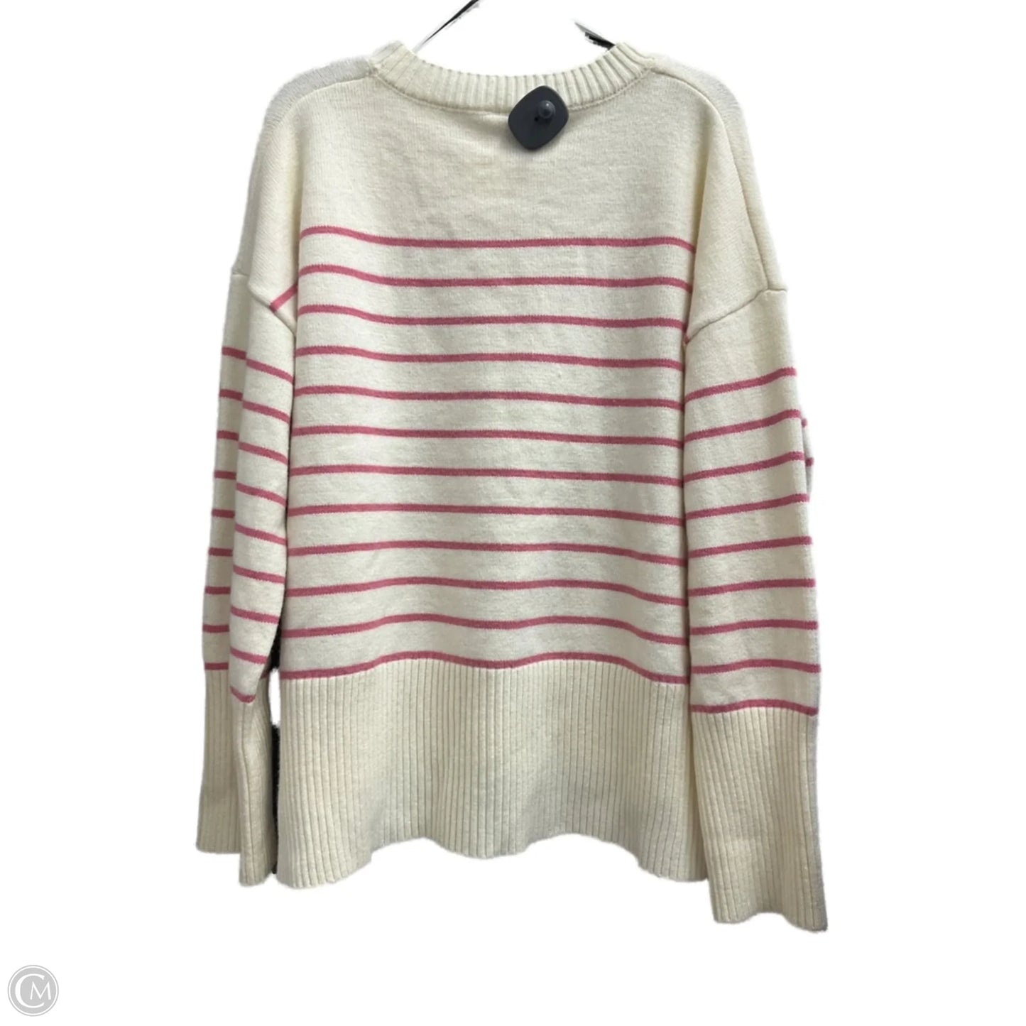 Sweater By Grace + Karma In Striped Pattern, Size: 1x