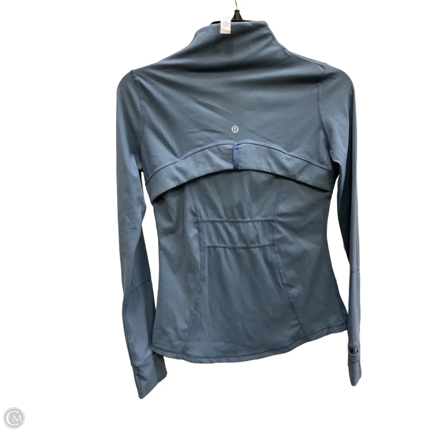 Athletic Jacket By Lululemon In Blue, Size: 4