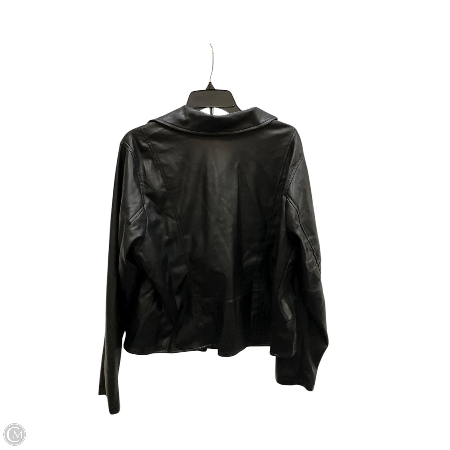 Jacket Moto By Torrid In Black, Size: 3x