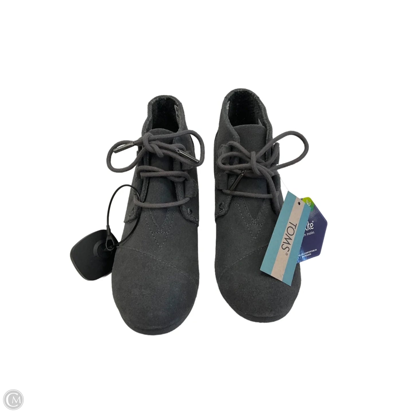 Boots Ankle Heels By Toms In Grey, Size: 5.5