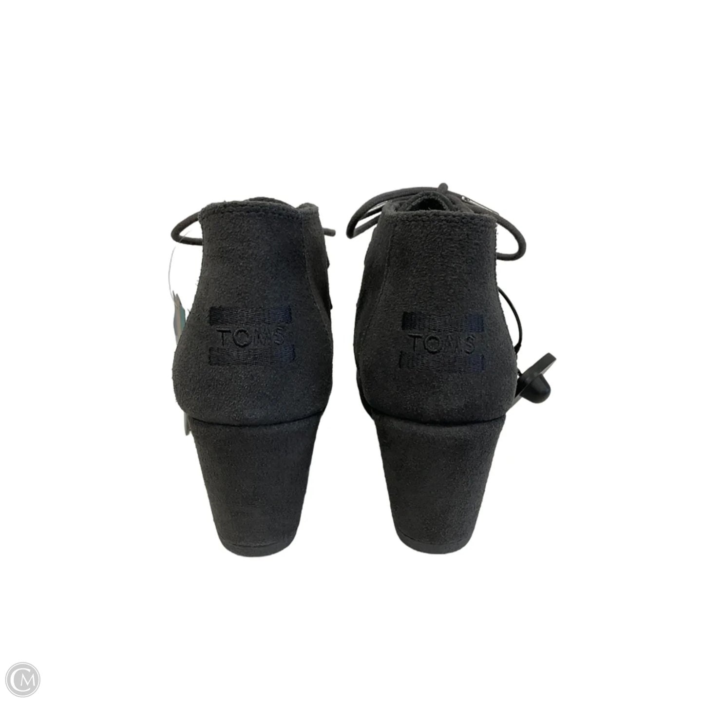 Boots Ankle Heels By Toms In Grey, Size: 5.5