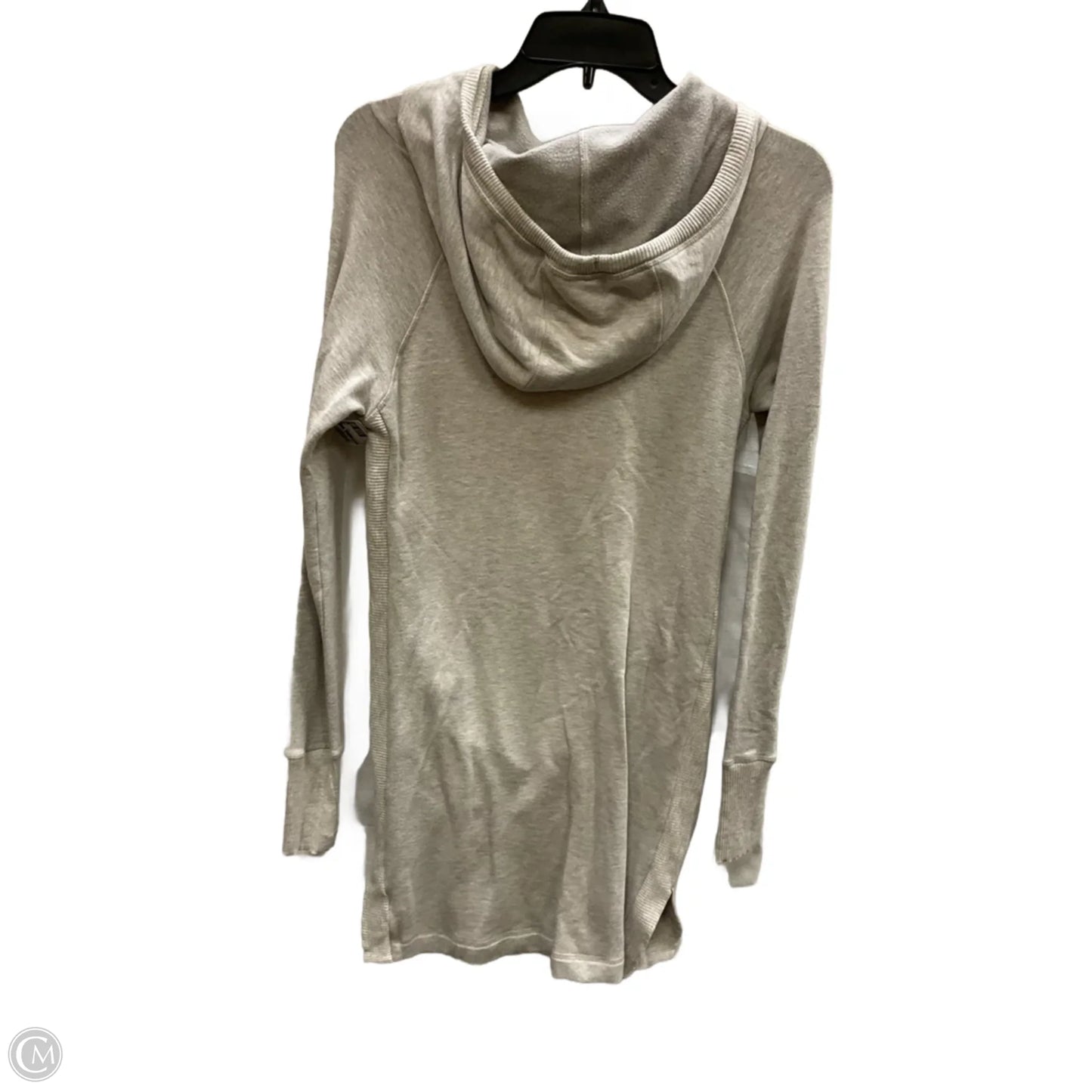 Athletic Top Long Sleeve Hoodie By Athleta In Grey, Size: Xs