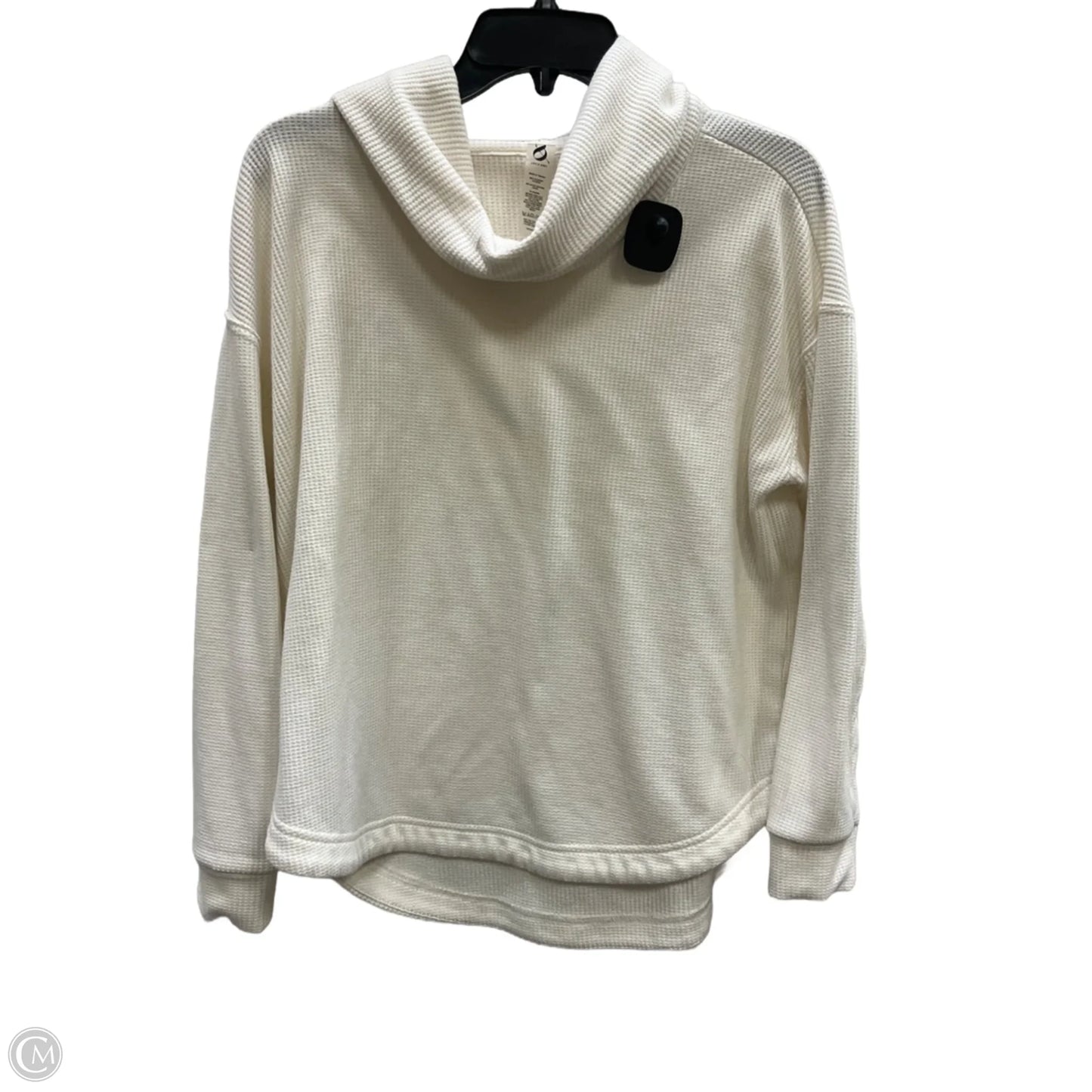 Top Long Sleeve By Lou And Grey In White, Size: M