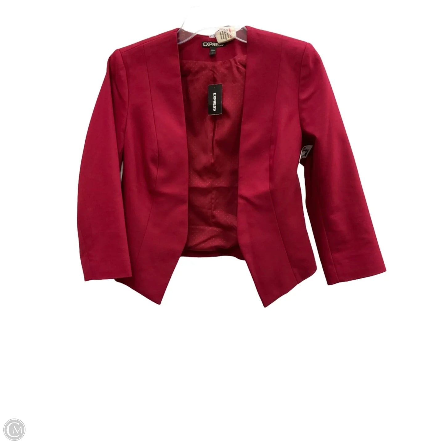 Blazer By Express In Red, Size: 2