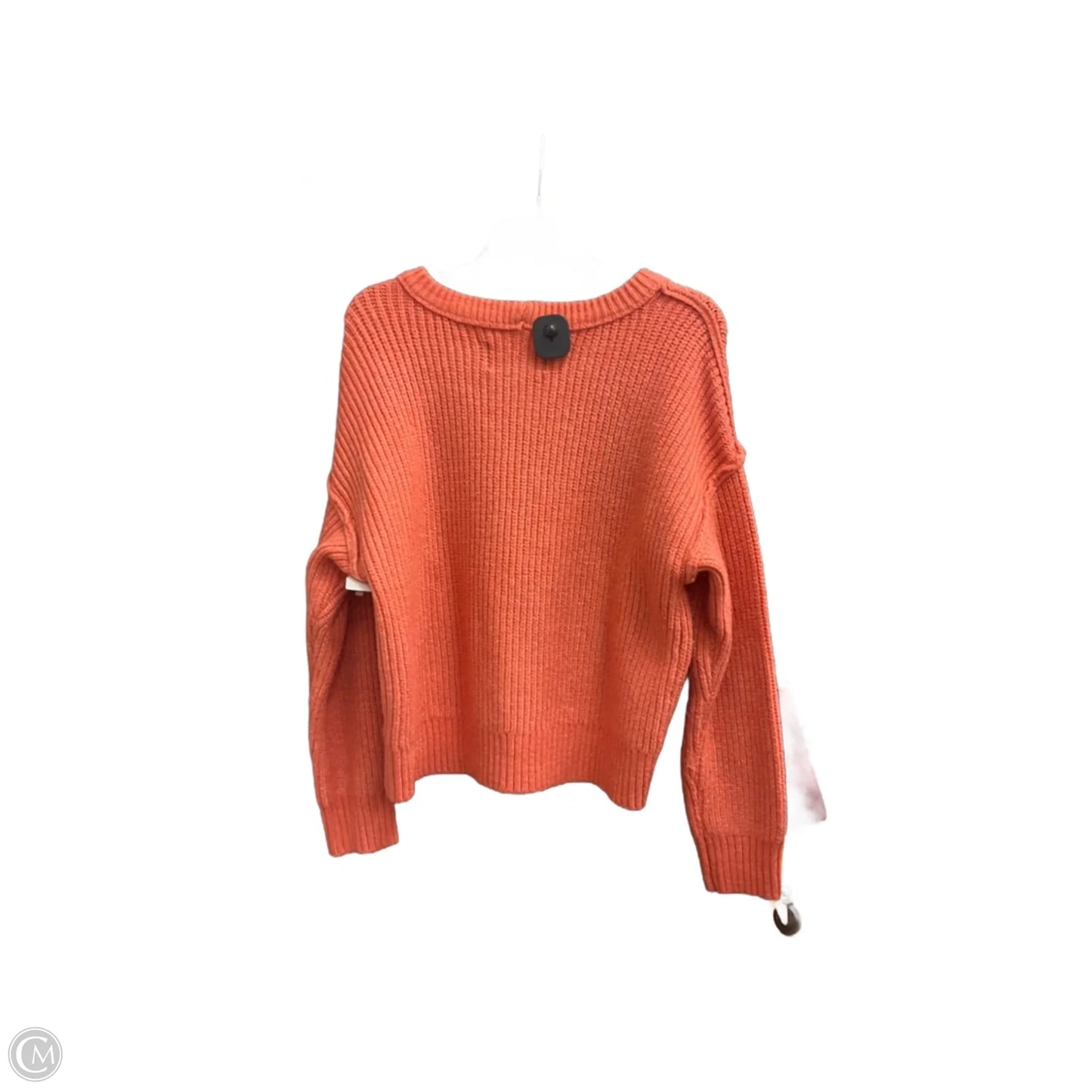 Sweater By American Eagle In Orange, Size: M
