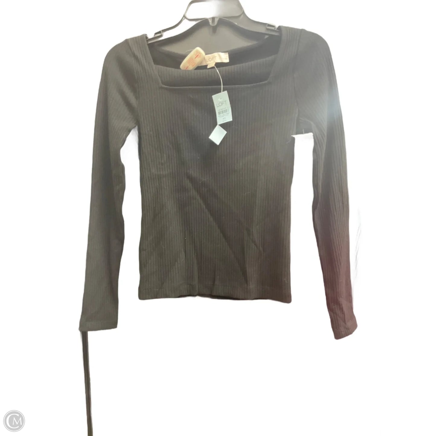 Top Long Sleeve By Loft In Black, Size: Xs