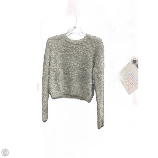 Sweater By Rachel Zoe In Silver, Size: Xs