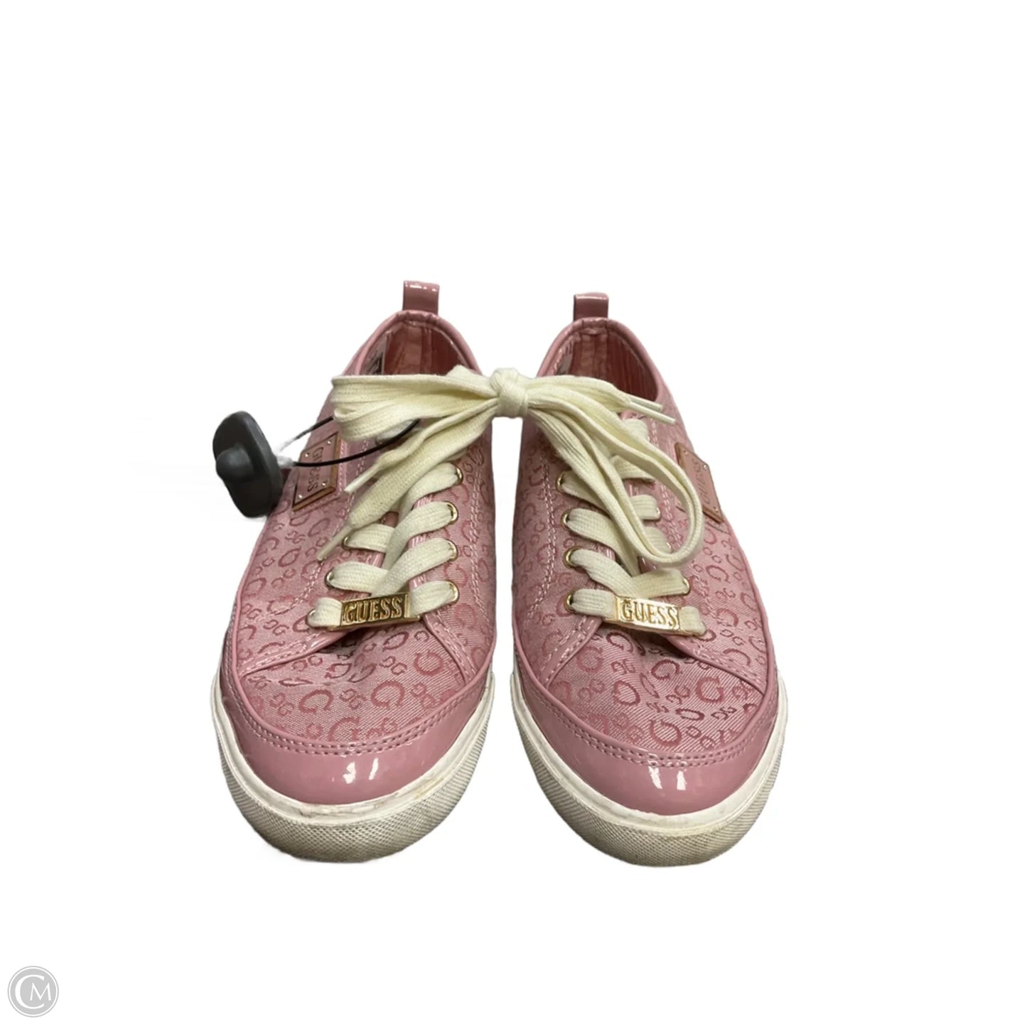 Shoes Sneakers By Guess In Pink, Size: 9