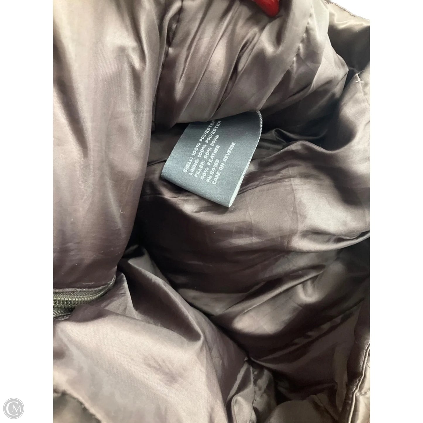 Coat Puffer & Quilted By Kenneth Cole Reaction In Brown, Size: L