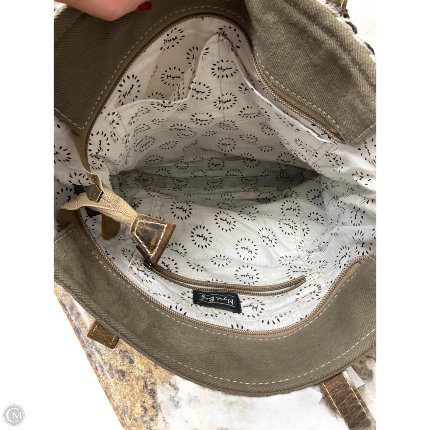 Handbag By Myra, Size: Large