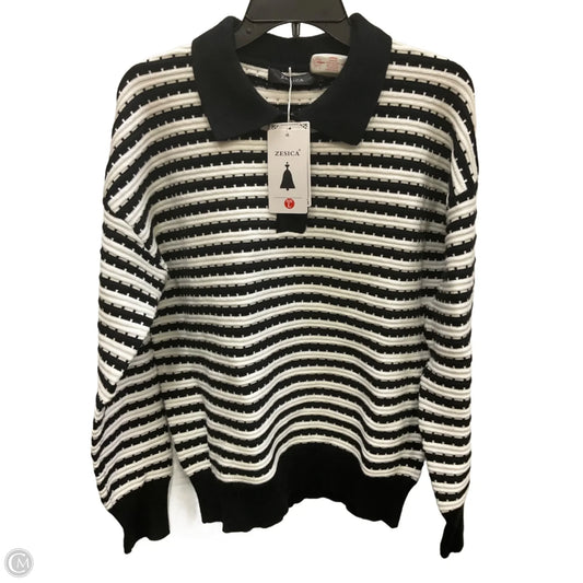 Sweater By Zesica In Striped Pattern, Size: L
