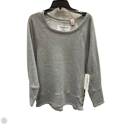 Top Long Sleeve By The Sweatshirt Project In Grey, Size: S