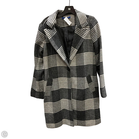 Coat Peacoat By Apt 9 In Black & White, Size: S