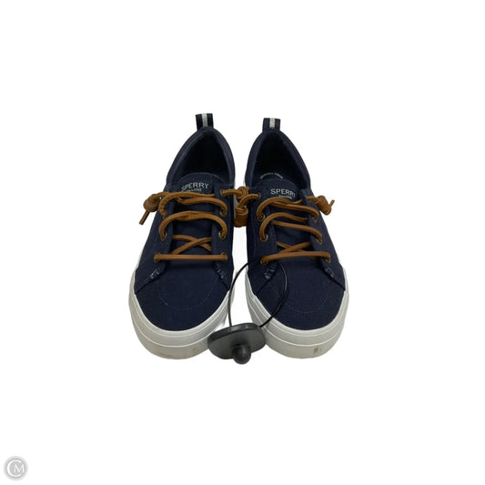 Shoes Sneakers By Sperry In Navy, Size: 7
