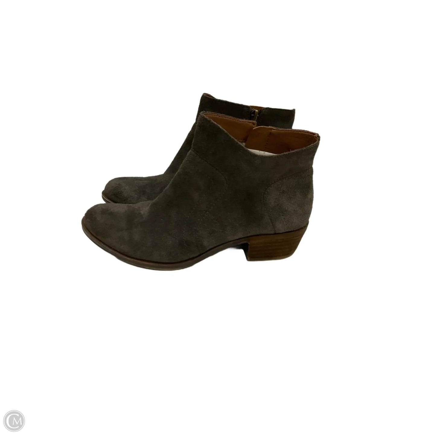 Boots Ankle Flats By Lucky Brand In Brown, Size: 7.5