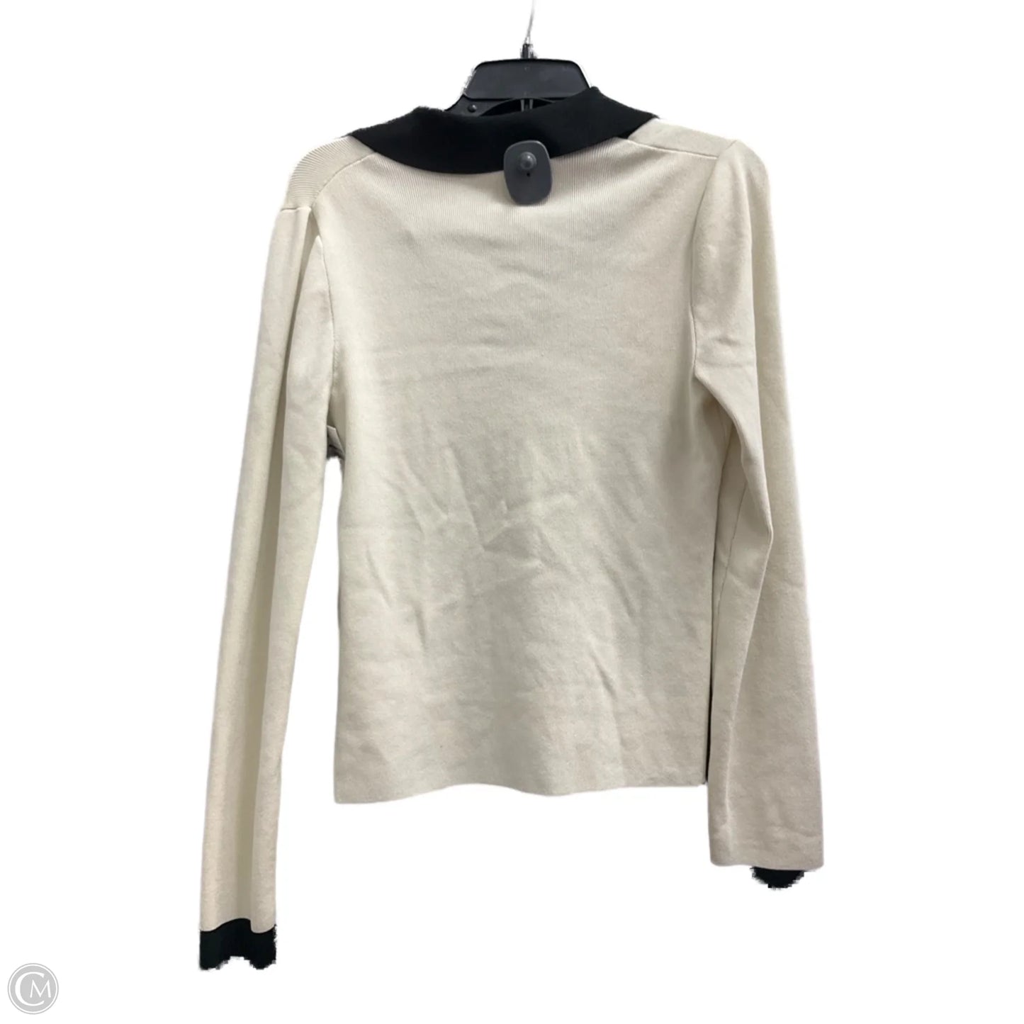 Top Long Sleeve By Express In Beige, Size: L