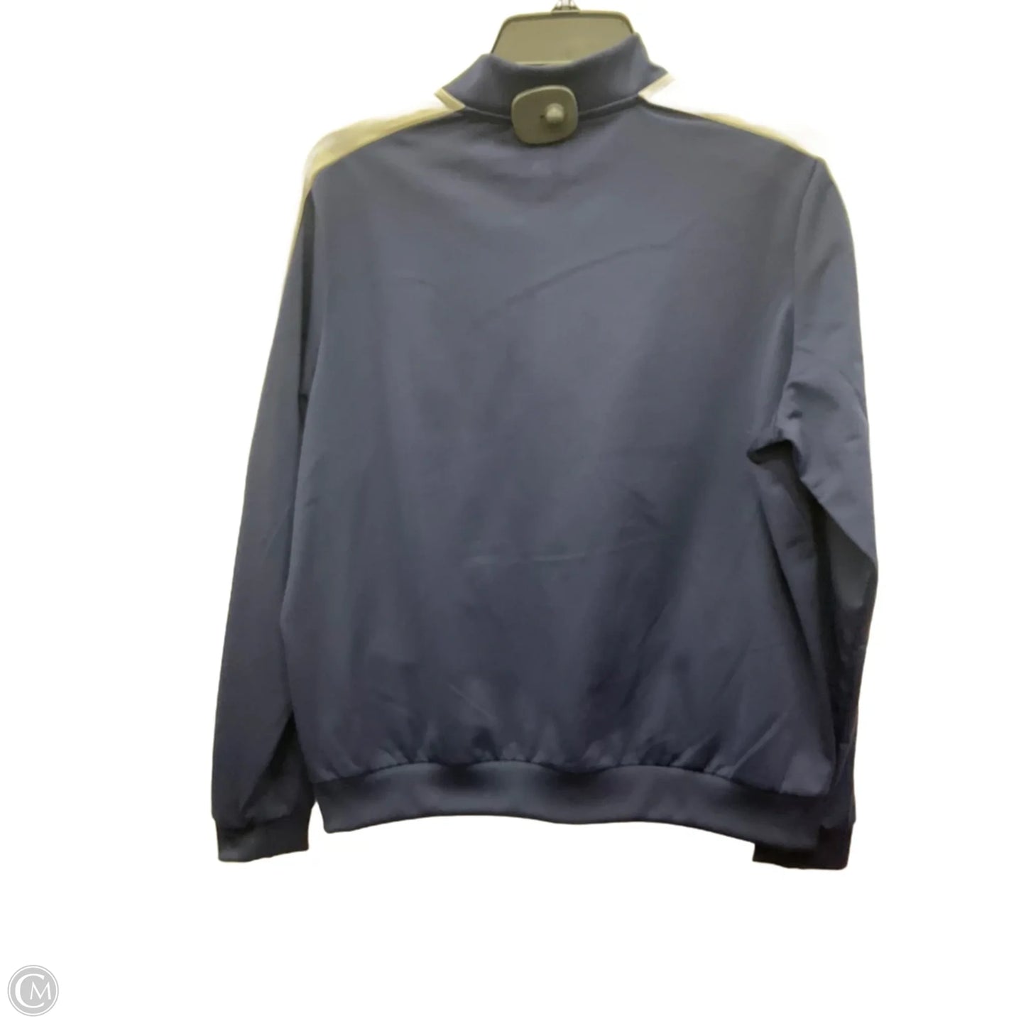 Athletic Jacket By Puma In Navy, Size: M