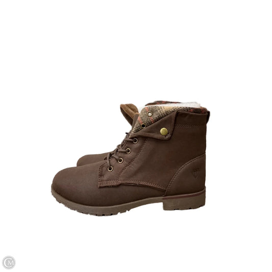 Boots Hiking By Rock And Candy In Brown, Size: 8.5