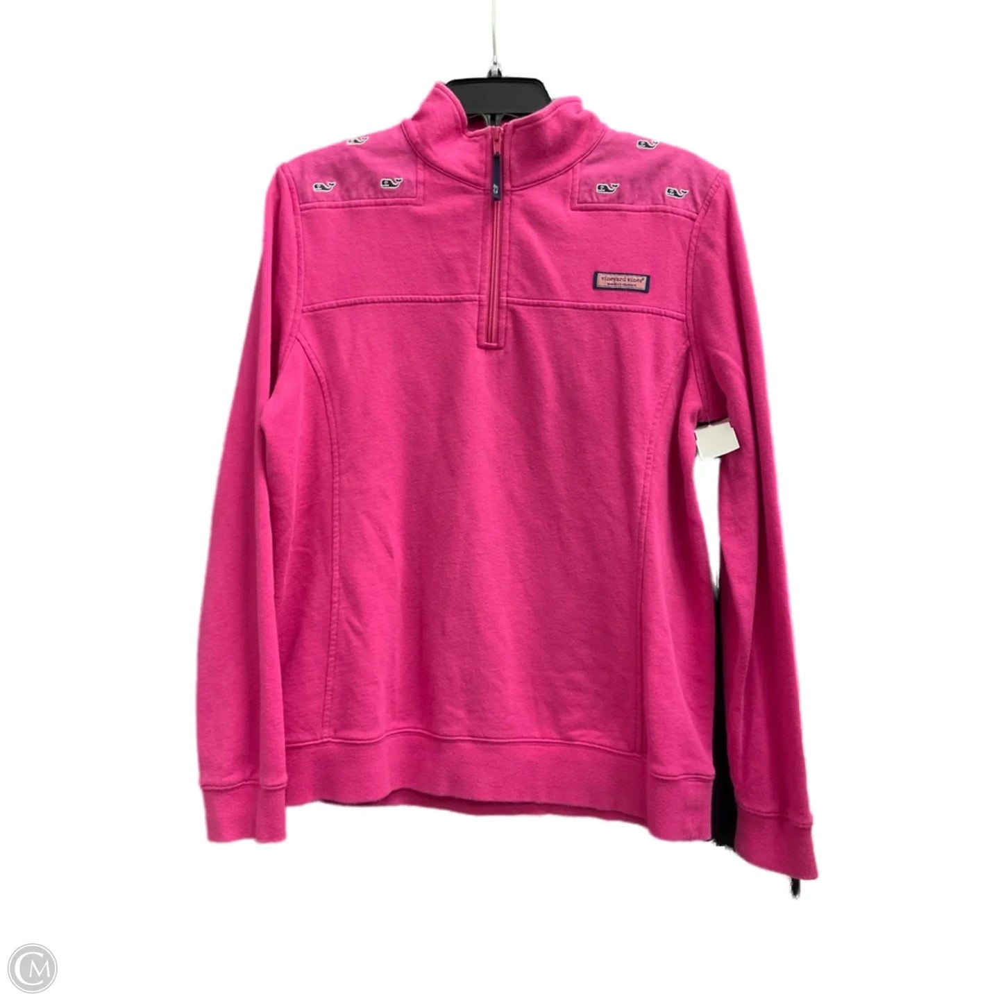 Top Long Sleeve By Vineyard Vines In Pink, Size: M