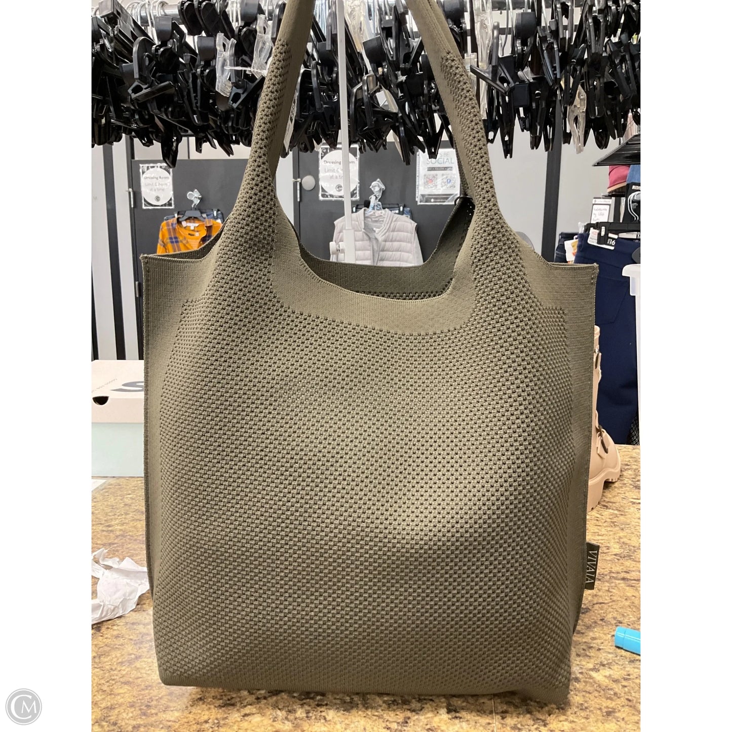 Handbag By Vivaia, Size: Large