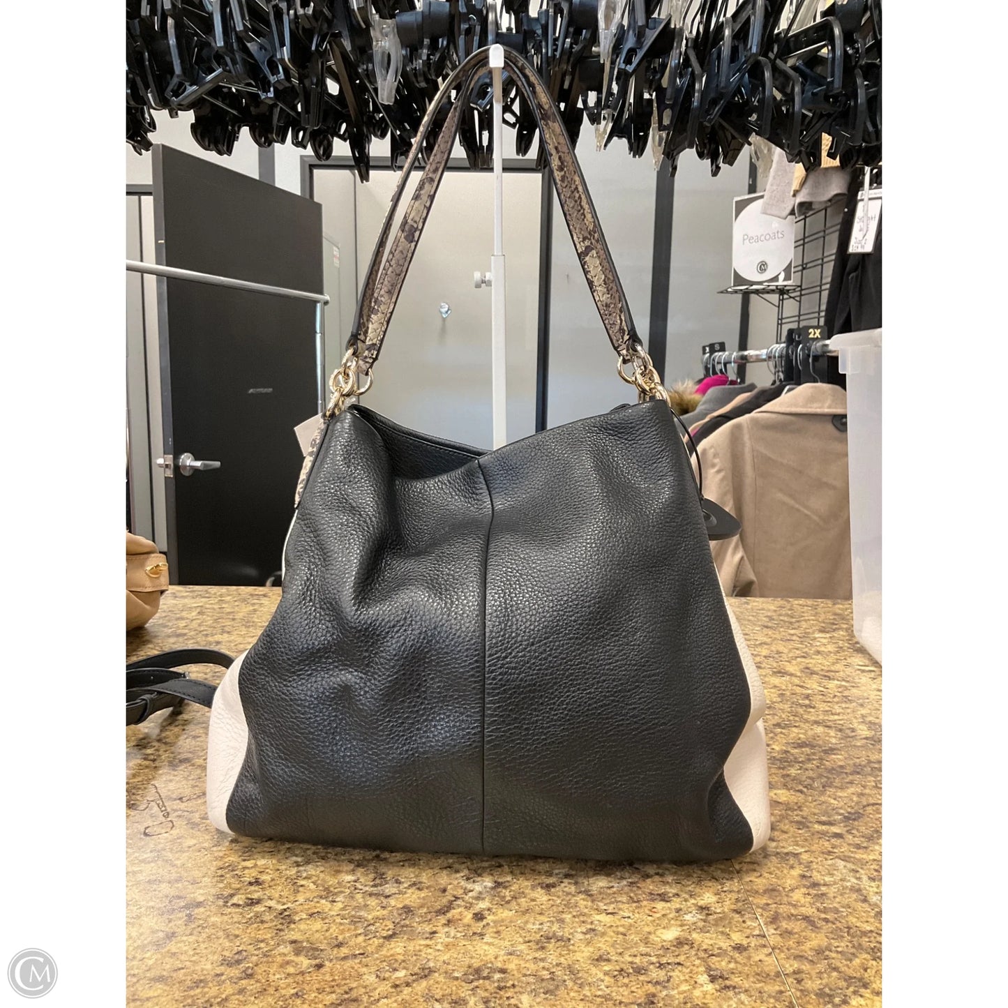 Handbag Designer By Coach, Size: Large