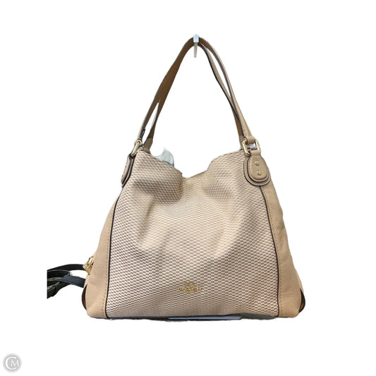 Handbag Designer By Coach, Size: Large