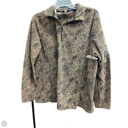 Athletic Fleece By Lands End In Animal Print, Size: Xl