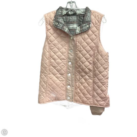 Vest Puffer & Quilted By Activology In Pink, Size: M