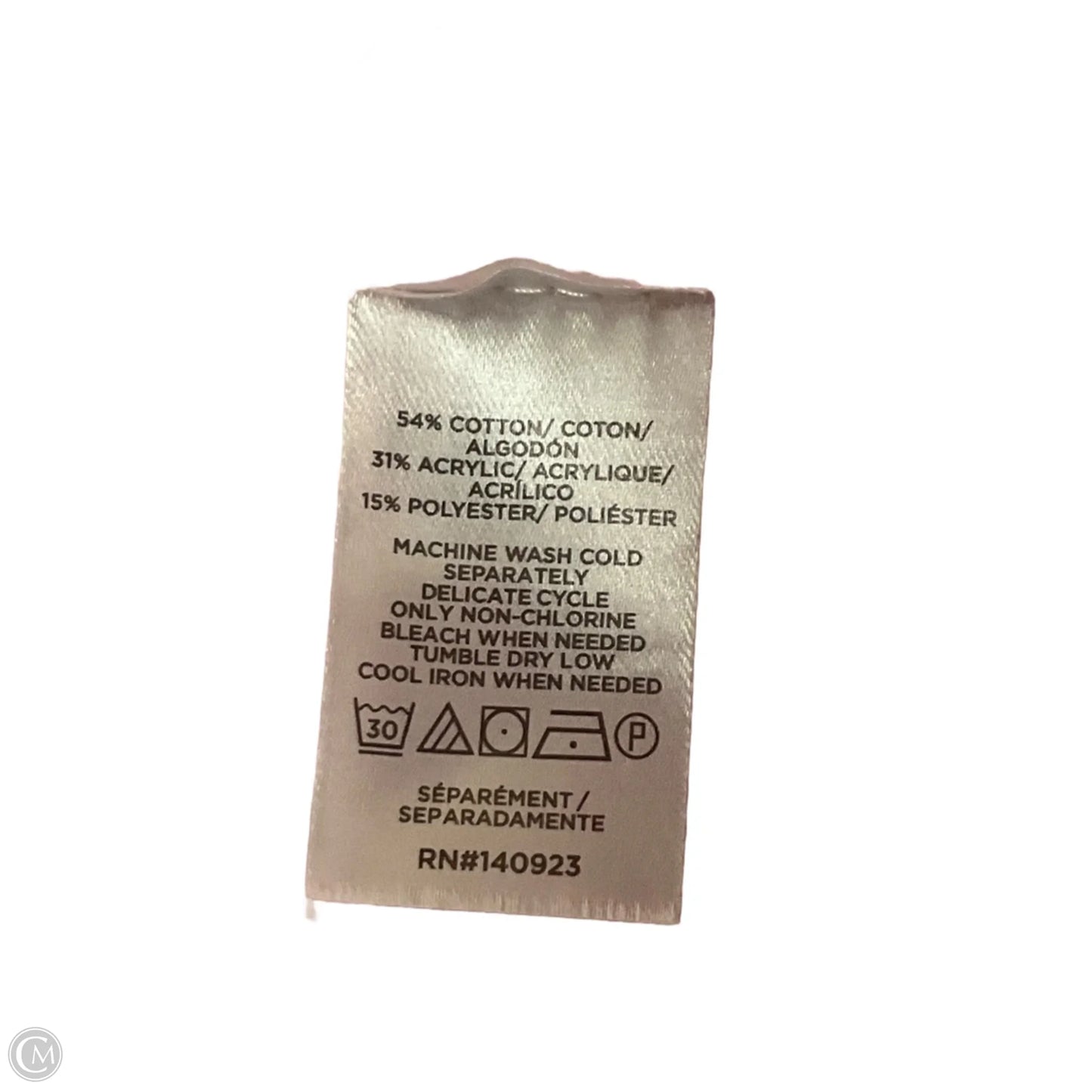 Sweater By Main Strip In Pink, Size: L