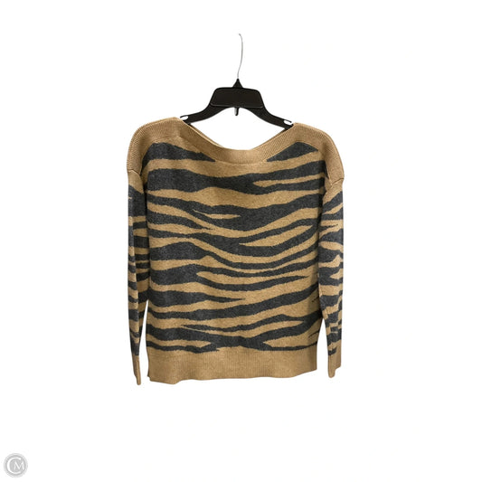Sweater By Loft In Animal Print, Size: Xs