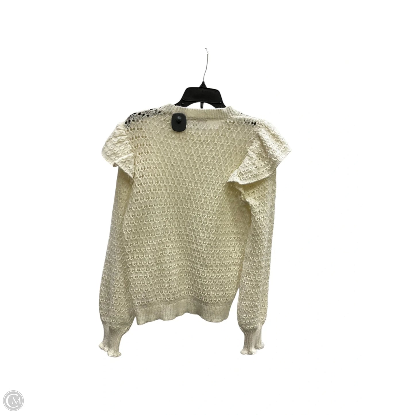 Sweater By Loft In White, Size: M