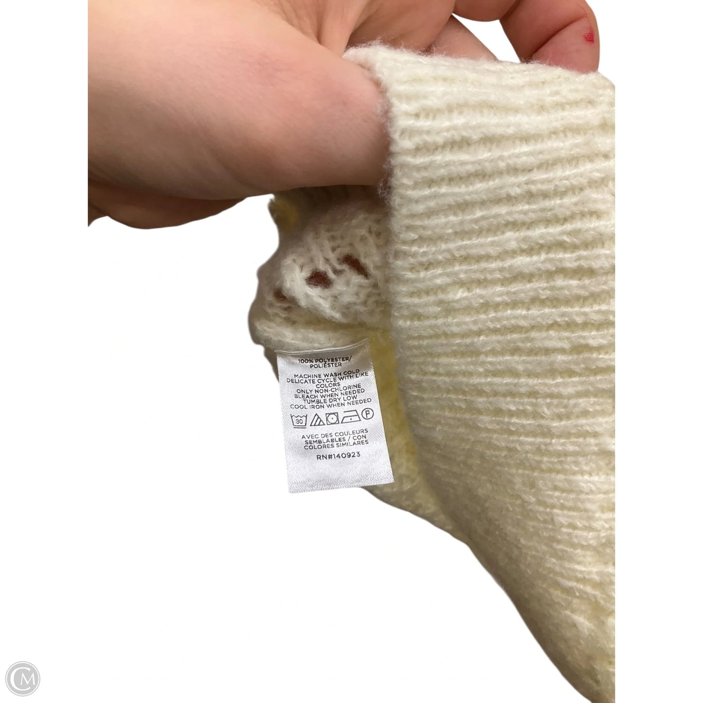 Sweater By Loft In White, Size: M