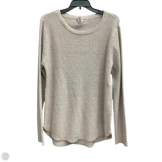 Sweater By Pink Clover In Beige, Size: Xl