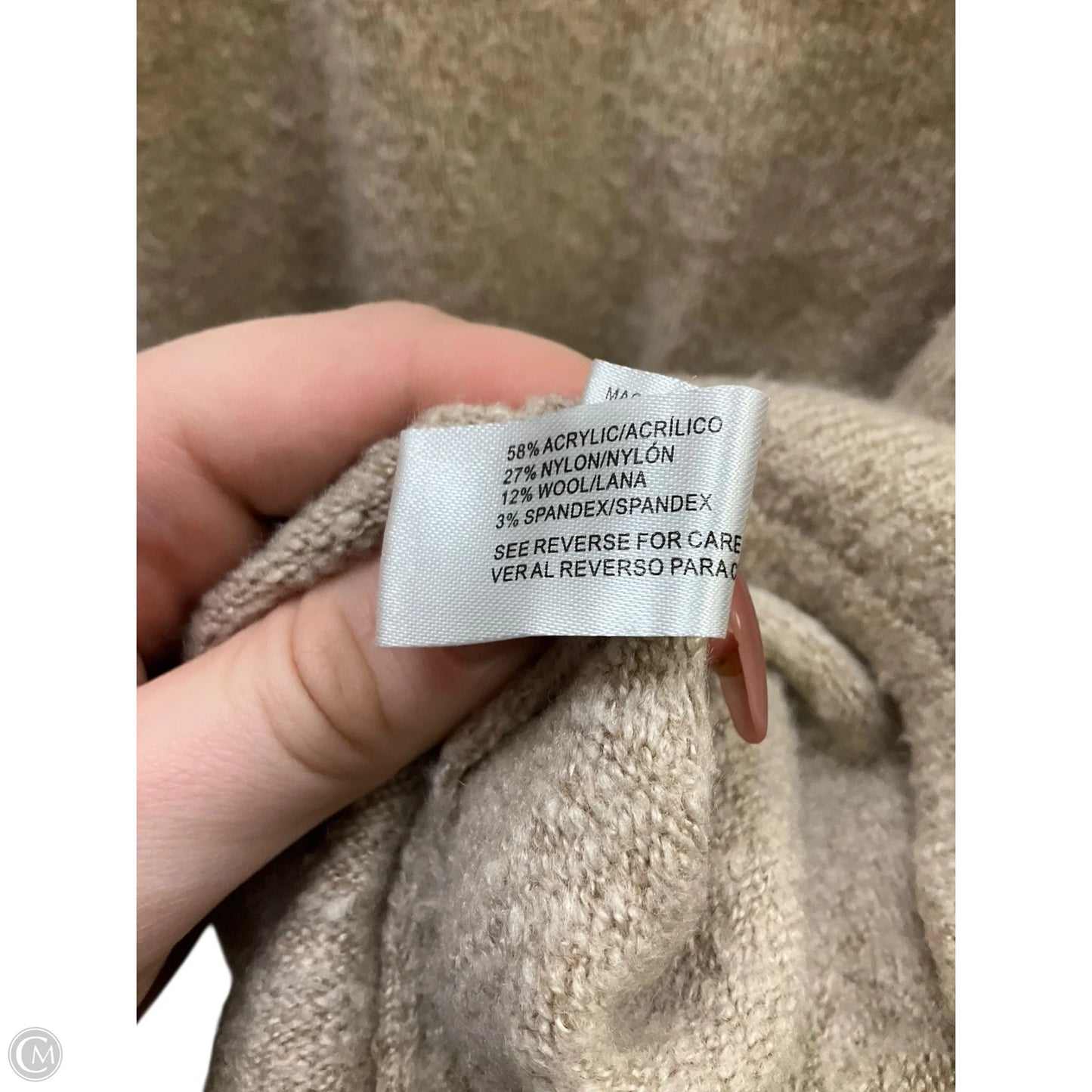 Sweater By Gibson And Latimer In Tan, Size: S