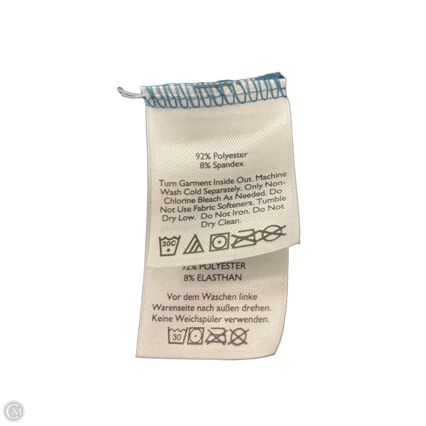 Athletic Jacket By Eddie Bauer In Blue, Size: M