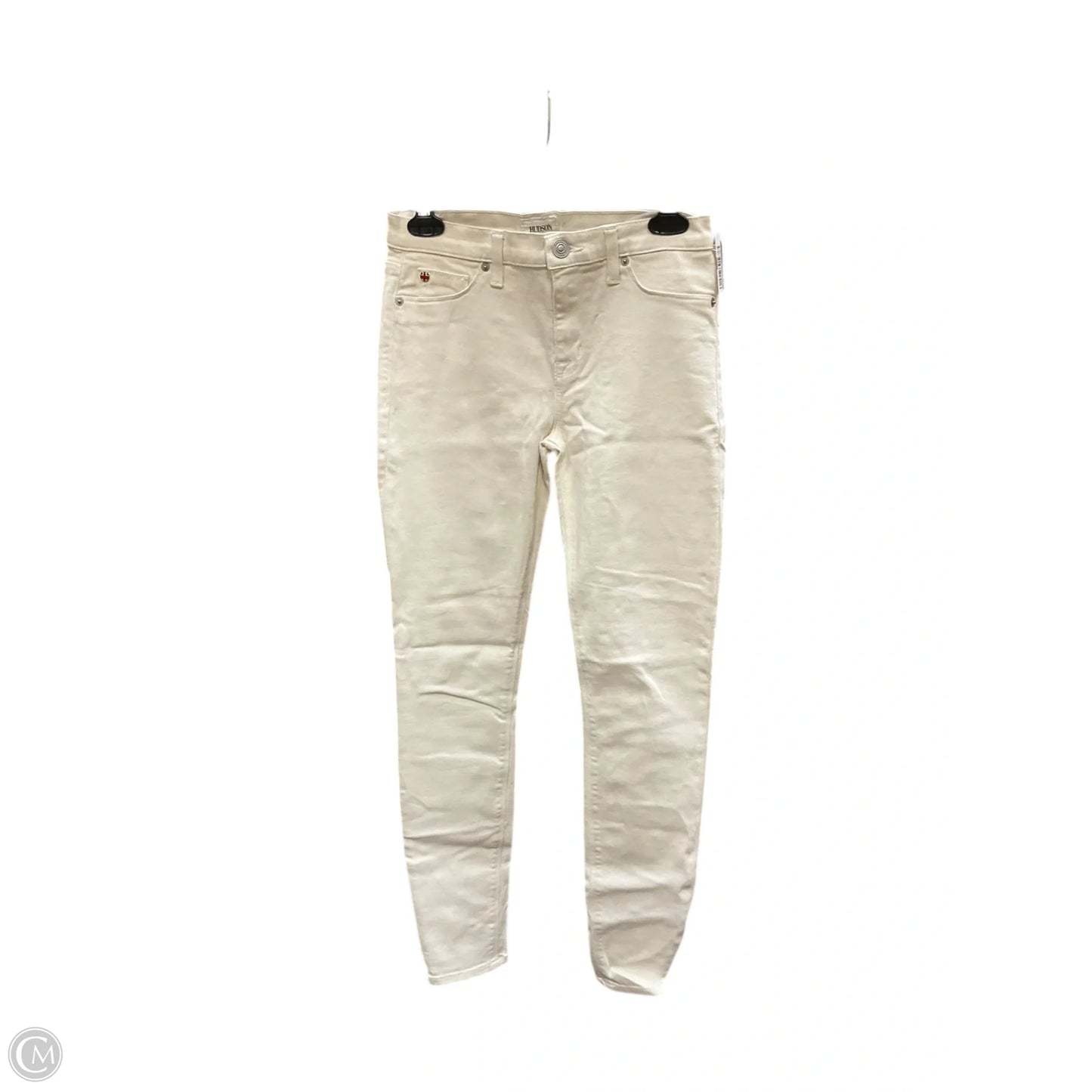 Jeans Skinny By Hudson In White, Size: 2