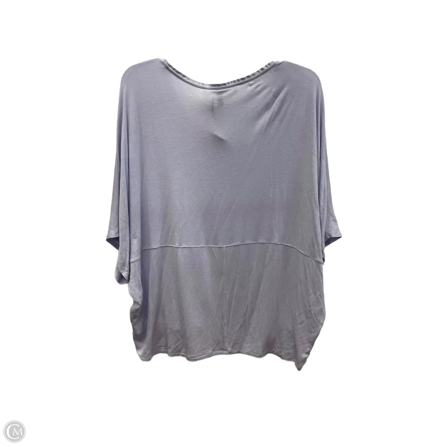 Top Short Sleeve By White House Black Market In Purple, Size: Xl
