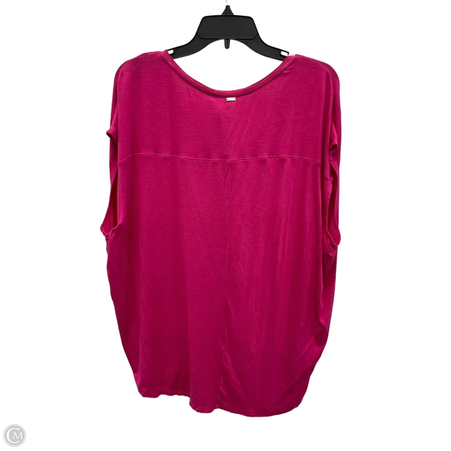 Top Short Sleeve By White House Black Market In Pink, Size: Xl